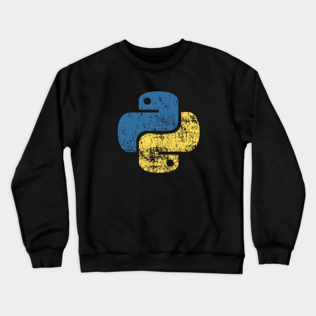 Python Programming Retro Code Crewneck Sweatshirt by zadaID